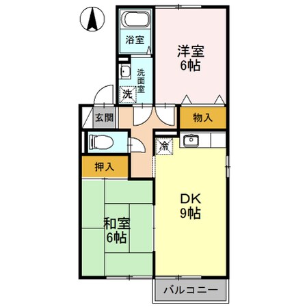 セジュールＭＹの物件間取画像